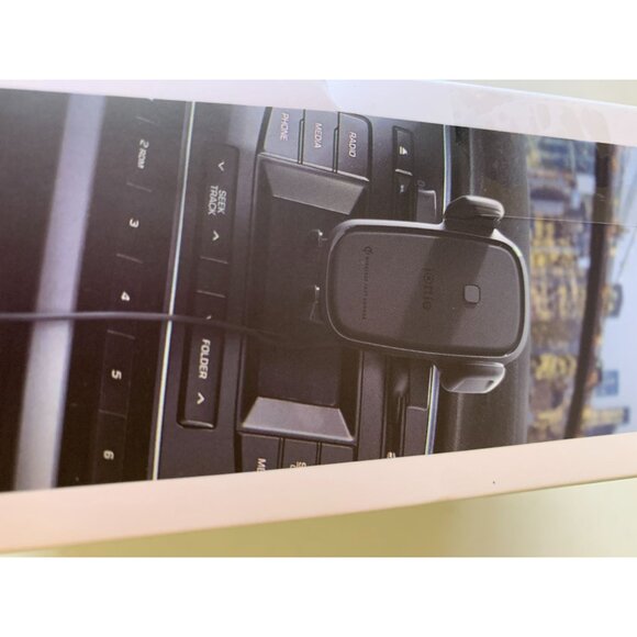 Iottie Wireless Charging Car Mount 7.5W/15W For iPhone & Android - Picture 2 of 4